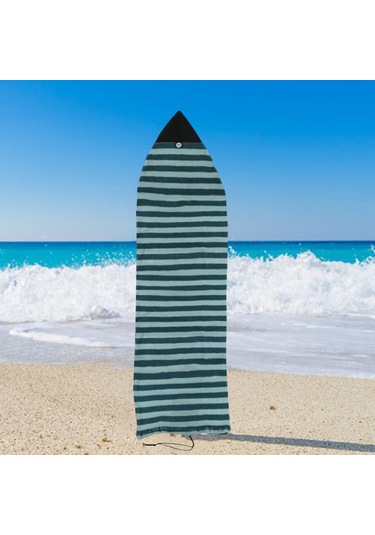 Suntek Sörf Tutkunları İçin Tahtası Çorap Kılıfı Yeşil Şerit Yeşil