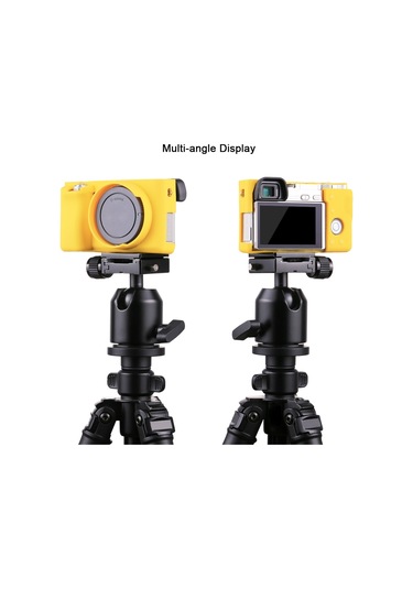 Sony Ilce-6000 / A6000 İçin Puluz Soft Silikon Koruyucu Kılıf Sarı Diğer