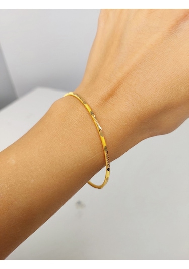 Ajda 22 Ayar Yatırımlık Kibrit Çöpü 10 Gr Kadın Bilezik