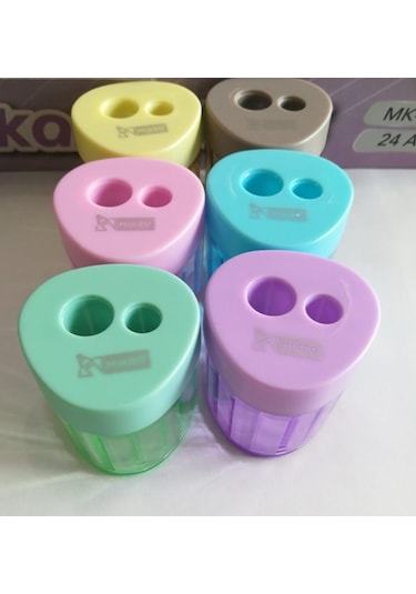 Mikro Üçgen Kalemtraş Mk-1009 - 2 Adet