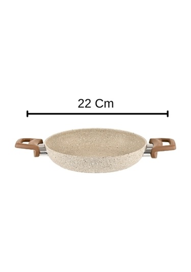 Diez 22 Cm Granit Ezme Sahan Cappucıno Yanmaz Yapışmaz