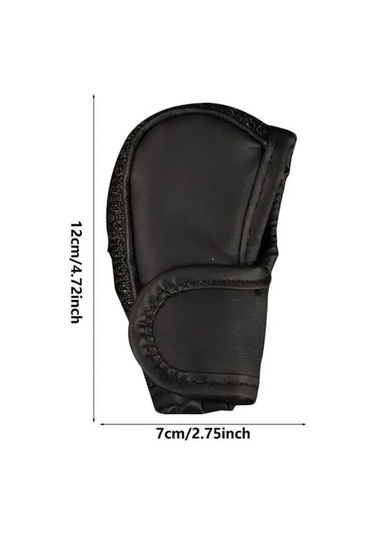 Dancemonkey Pu + Buz İpek Kaymaz Araç Vites Topuzu Kapak - Bej Bej