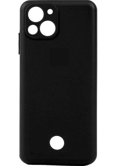 Mobilteam Reeder S23 Pro Max Kılıf Biye Silikon - Siyah Siyah