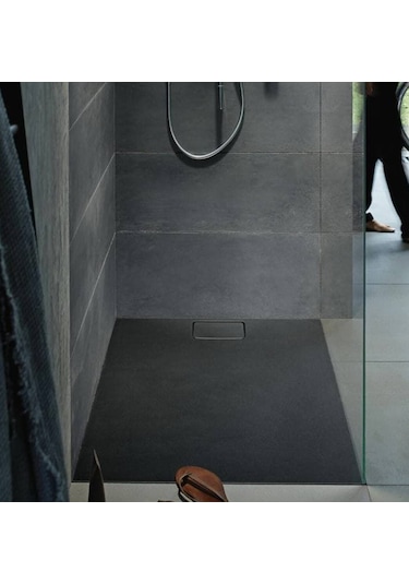 Duravit - Stonetto Antrasit Duş Teknesi 120x90 Cm - 720149680000000-
