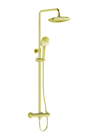 VitrA A4720574 AquaHeat Bliss S 240 2F Duş Sistemi Soft Altın