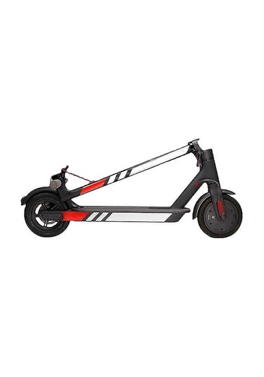 Dianziye Elektrikli Scooter Için Profesyonel Pvc Reflektif Sticker Seti - Kol Ve Ped Aydınlatma, Kolay Kurulum 4 Adet