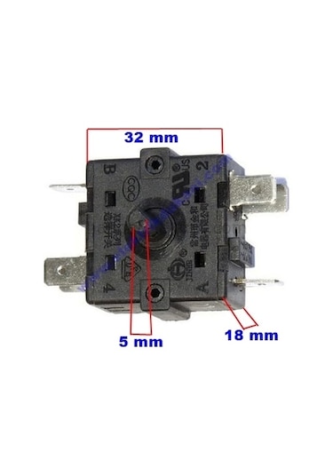 Ender 5 Bacaklı Çevirmeli Anahtar