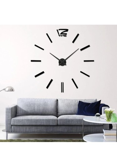 3D Modern Duvar Saati Lns0012