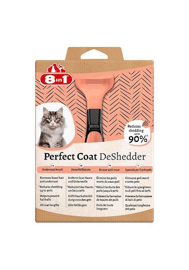 8 in 1 Perfect Coat Kedi Tüy Toplayıcı Tarak Small