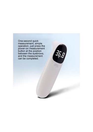 Besthome1 Çift Prob Dijital Termometre, Hassas Hızlı Alın/kulak Sıcaklığı Ölçer, Arka Aydınlatmalı Ekran