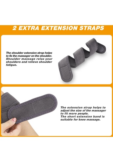 Diz Masaj Aleti, Üç Sıcaklık Ayarı, Gri, Tekli Paket Gri