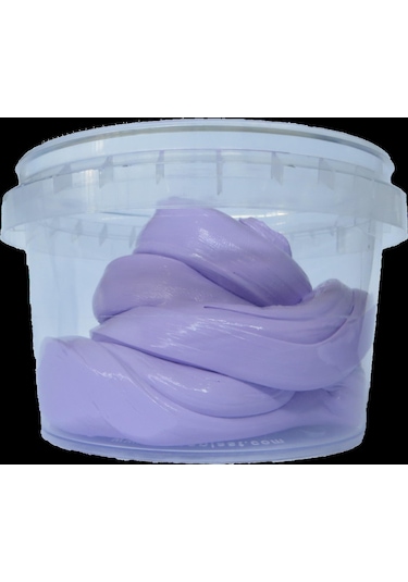 Ele Yapışmayan Mor-turuncu Slime 2 Li Pofuduk Slaym Oyun Hamuru
