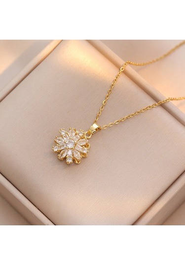 Bayan Kolye: Moda Estetiği Titanyum Çelik Kolye No.339 Çok REnkli