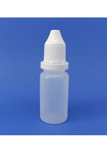 10 Adet - 15 Ml Boş Plastik Likit Şişe Mürekkep-Kolonya Şişesi