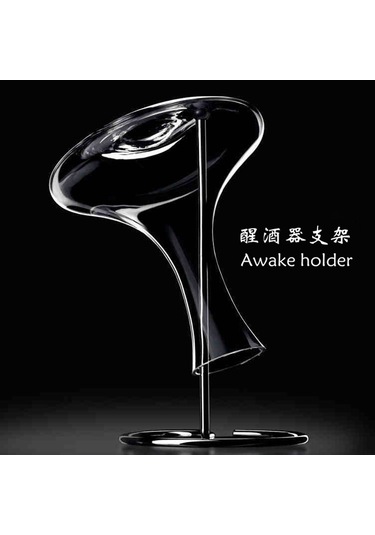 Maiyame Şarap Karafı Kurutma Ve Saklama Standı - Pratik Ve Dayanıklı Metal Raf Şeffaf