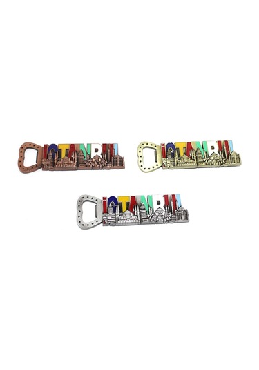 İstanbul Temalı Metal Magnet Ve Açacak Alk3328
