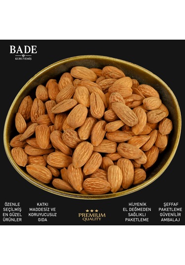 Çiğ Datça Badem Yerli İri Boy 450 Gr. 450 G