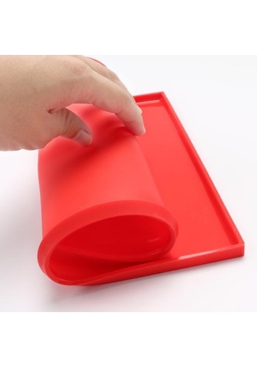 Yumuşak Silikon İsviçre Rulo Kalıbıfırın Kağıdı Pedi