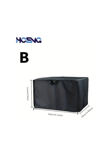 Sunshine011 Siyah Yazıcı Kılıfı Yazıcı Koruma, Kolay Temizlik, Ev Ve Ofis Kullanımı