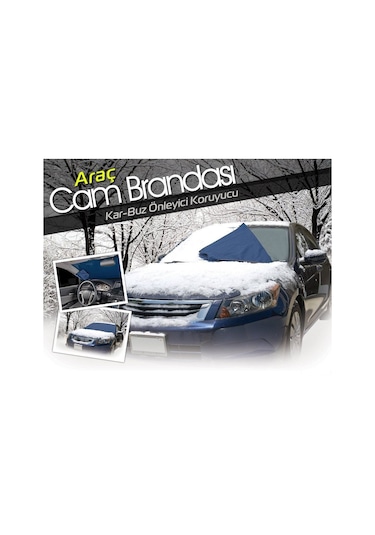 Periboia Araç Kar Buz Önleyici Büyük Boy Araç Ön Cam Brandası 15