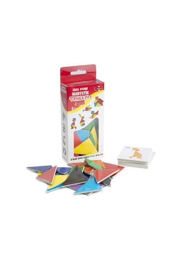 Manyetik Tangram Buzdolabına Yapışan Tangram Mıknatıslı Tangr