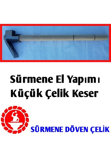 Sürmene El Yapımı Çelik Küçük Keser Keskin Sağlam A + Kalite