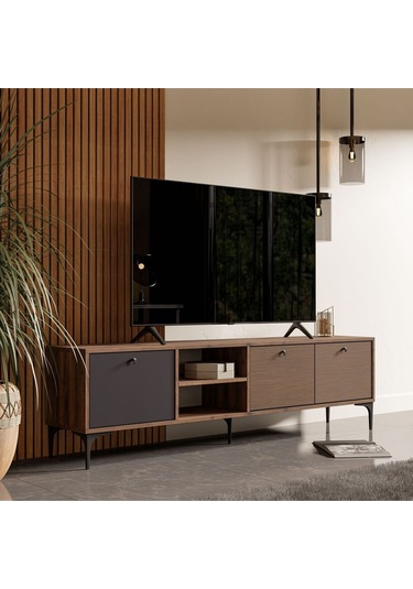 1362 Vısıon Tv Ünitesi Hat - Kaplan - Antrasit