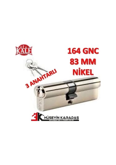 Kale 164 Gnc Barek Kapı Kilidi 83 Mm Nikel
