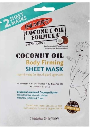 Palmer's Coconut Oil Body Firming Sheet Mask 25 ML