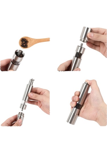 Hafif Ve Kompakt, Taşınabilir Baharat Öğütücü - Mutfak Ve Masa İçin Çok Renkli