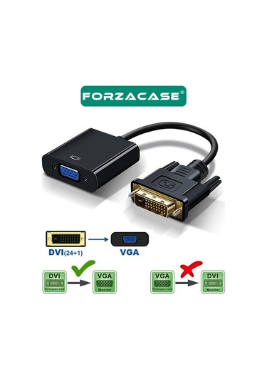 Dvı To Vga 1080p 24+1 Vga Dönüştürücü Adaptör - Fc472