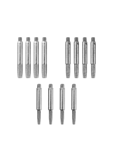 12 Adet Yüksek Sertlikte Elmas Zincir Testere Bileyici 4mm, 4.8mm, 5.5mm