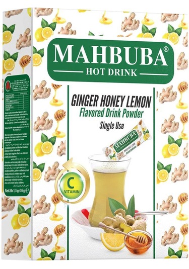 Mahbuba Tek İçimlik Zencefil Bal Limon Aromalı Oralet Çayı 120 x 1.5 G