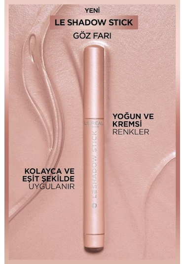 L'Oréal Paris Le Shadow Stick Göz Farı 115 Twinkly Rose