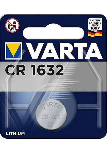 Varta 6632 CR1632 Lithium 3V Pil 10'lu