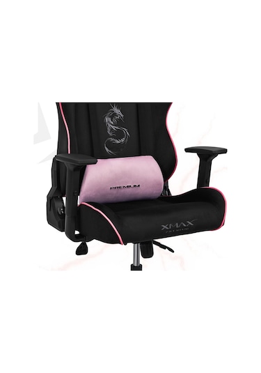 Rio Balerion Terletmez Kadife Kumaş Siyah Gaming Oyuncu Koltuğu - 9 Siyah