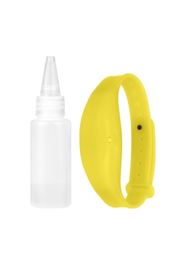 Silikon Eldiven Cihazı 15ml + 30ml Dolum Flakonu, Su Ve Sabunsuz Hızlı Temizleme, 24 Saat Koruma, Taşınabilir, Sarı 1 Adet Sarı Sarı