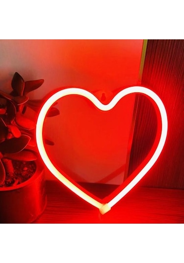 Pembe Led Gece Lambası Titreşimsiz Atmosfer Oluşturmak Uzun Ömürlü Çekici Parti Ev Dekor Kalp Şekli Işık Aksesuarları Pembe