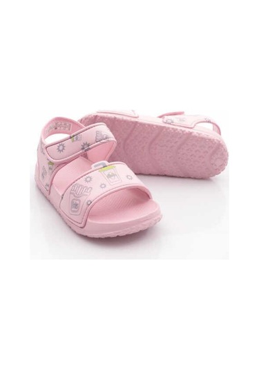Pepino Py25-1980 Hafif Cırtlı Patik Çocuk Sandalet Pudra