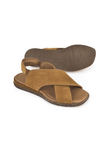 Ziya, Kadın Hakiki Deri Sandalet 1511047z706 Taba 1511047z706 320 Taba