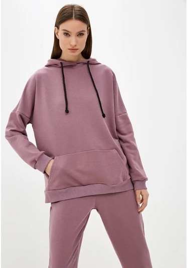 Blacksı Oversize Spor Takım Elbisesi 78991293 Leylak