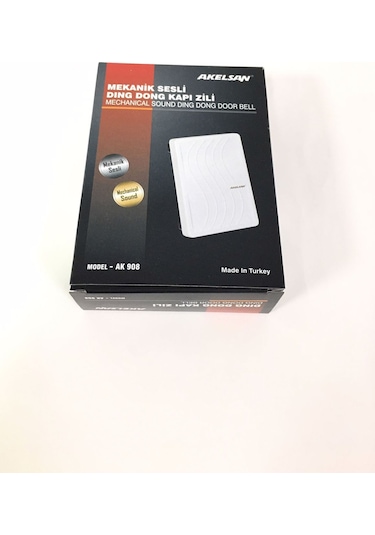 MEKANİK SESLİ DİNG DONG KAPI ZİLİ
