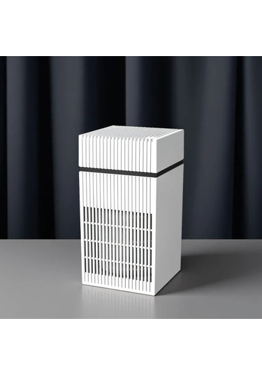 Xuweiwei Beyaz Kompakt Usb Hava Temizleyici Ev Ofis İçin Taşınabilir Duman Koku Eliminatoru Abs Plastik