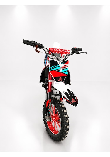 Sfm Mini Cros 49cc Çocuk Cross Motosikleti Kırmızı