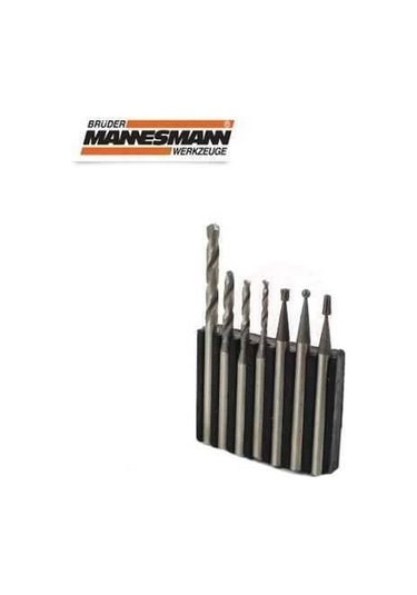 Mannesmann 92562 Mini Matkap Ucu Seti, 7 Parça