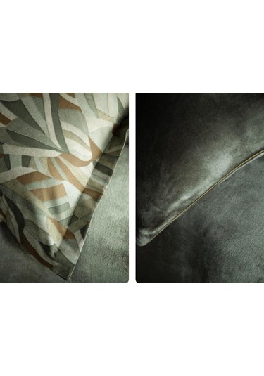 Ap Çift Kişilik Mytouch Darcy Olive Nevresim Takımı Yeşil