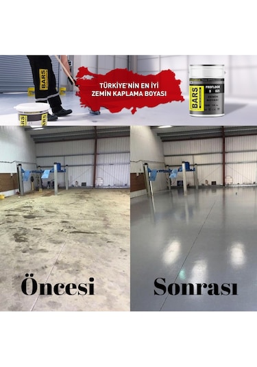 Bars Zemin Boyası - Solvent Bazlı Uzun Ömürlü