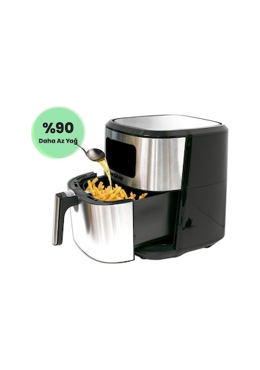 Wiami Airfryer 6.5L Akıllı Yağsız Fritöz