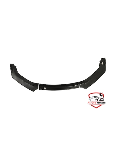 Honda Civic Fc5 - 3 Parça - Ön Tampon Ön Lip - Piano Black Vakum 2016