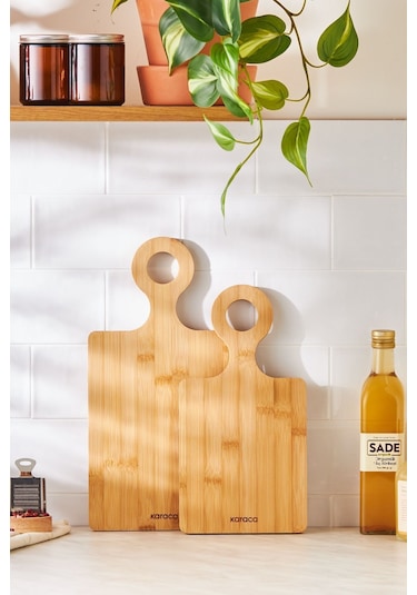 Karaca  Dara 2'li Bambu Kesme Tahtası